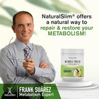 NaturalSlim Metabolic Protein Powder with Collagen, whey protein powder shake, Hydrolyzed Collagen with L-Glutamine for Metabolic Support, Digestion, Skin, Joints & Muscle, Low Carb 17.06 oz Vanilla