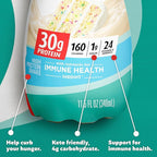 Premier Protein Shake,Cake Batter,30g Protein,No Added Sugar,24 Vitamins & Minerals to Support Immune Health,11.5 fl oz (Packaging May Vary),(Pack of 24)