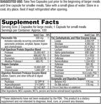 Dr. Tennant's Digestive Enzyme Supplement | 27 Enzymes with 2X DPP-IV | Supports Gut Health, Bloating Relief & Gluten and Dairy Digestion | 200 Capsules – 100 Day Supply