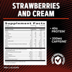 GNC AMP Wheybolic Ripped - Strawberries and Cream (9 Servings)