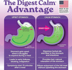 Digest Calm™ - Relief of Occasional Indigestion, Upset Stomach, Nausea, Gas, Bloating, Early Fullness - Herbal Supplement - 12 Capsules