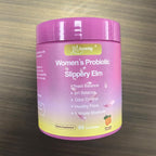 Her Juicy Feminine Probiotics Gummies for pH Balance - Slippery Elm, Lactobacillus Blend - Gut & Immune Support - Pineapple Gummies, 60 Count (Lemon)