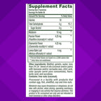 vitafusion Max Strength 10 mg Melatonin Gummies, Strawberry Flavored, Adult Melatonin Gummy Vitamin Supplement, 100 Count, 50 Day Supply