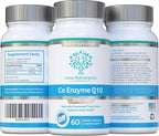 Co Enzyme Q10 CoQ10 300mg 60 Capsules - Superior Naturally Fermented Trans Form
