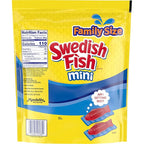 SWEDISH FISH Mini Soft & Chewy Gummy Candy, Family Size, Bulk Candy, 1.8 lb