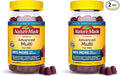 Nature Made Advanced Multivitamin Gummies for Him with Magnesium Citrate,Calcium & All 8 B Vitamins,Multivitamin for Men,90 Gummies,30 Day Supply,(Pack of 2)