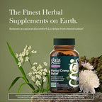 Gaia Herbs Cramp Relief - Herbal Supplement for Period Cramp Relief* - Made with Fennel Seed, Licorice Root & More - 60 Vegan Liquid Phyto-Caps (60 Servings)