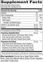 OLLY Supergood Superfoods Gummies, Supports Immune & Digestive Health,* 15 Superfoods, Prebiotics, Vitamin C, Tropical Bliss Flavor, 20 Day Supply - 60 Count