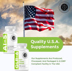 Intestinal Fortitude AI-5 & GLR-6 Digestive Health Supplement Bundle w/Glutamine, Turmeric, Curcumin for Gut Health Capsule Supplement & Support Digestive Health, Non-GMO, Dairy Free - 30-Day Supply
