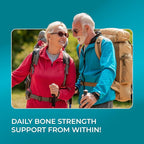 PUREHEALTH RESEARCH Bone Health Formula - for Bones, Joint & Skeletal Wellness - with Calcium, Magnesium, Zinc, Copper, Manganese, Potassium, Vitamin K2, D3, C & More for Women & Men - 150 Capsules