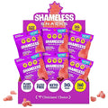 Shameless Snacks - Healthy Low Calorie Snacks, Low Carb Keto Gummies (Gluten Free Candy) - 6 Pack Sour Cherry Bomb