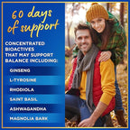 15-IN-1 Cortisol Supplements for Women & Men - Cortisol Reducer, Manager with Ashwagandha, Acerola, L-Tyrosine, Vitamin C, B6 - Mood, Stress Relief, Restful Sleep Support - 60 Capsules, 60-Day Supply