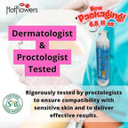 HOT FLOWERS Herbal Fresh Unisex Anal Intimate Wash for Personal Care, pH Balanced for Essentials Body Health, Daily Use, Dry Skin, Proctologist Tested (1)