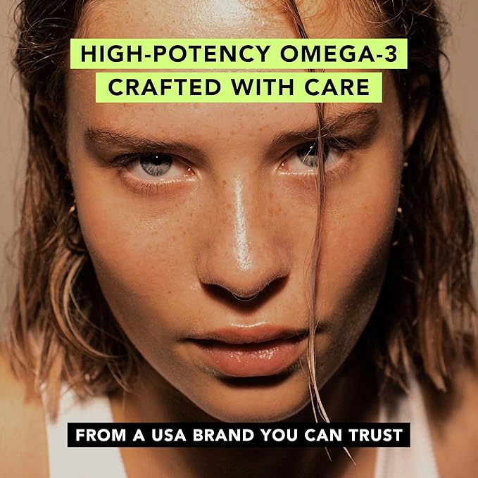 AMANDEAN Vegan Omega 3 Supplement. Premium Fish Oil Alternative. Algae DHA & EPA. Carrageenan Free Softgels. Algal Essential Fatty Acids. Plant Based Heart, Brain, Eye, Skin, Immune Support. (120ct)