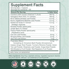 PurePremium Kidney Support Supplement – Kidney Cleanse Detox & Repair with Cranberry Extract & Astragalus - 21-in-1 Complex Supports Normal Bladder, Urinary Tract & Kidneys Health - 120 Day Supply