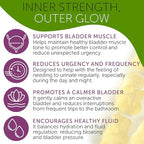 Bladder Control Supplements – Urinary Tract Health for Women | Overactive Bladder Support, UTI Relief & Infection Treatment | Daily Feminine Wellness Gummies – 60 Pineapple Flavor