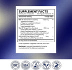 Research Verified Resveratrol - 98% Trans-Resveratrol 1000 mg, Anti-Aging Support - 60 Capsules per Bottle - 6 Bottles