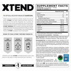 Xtend Original BCAA Powder, 7g BCAAs and 2.5g L-Glutamine for Muscle Recovery Hydration and Lean Muscle, Sugar Free Intra and Post Workout Drink with Electrolytes, Watermelon Explosion, 30 Servings