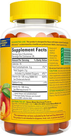 Nature Made Vitamin D3 K2 Gummies, Vitamin D 5000 IU Per Serving for Bone, Teeth, Muscle and Immune Support, 50 Gummy Vitamins, 25 Day Supply