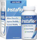 Instaflex Joint Support Supplement for Men and Women - Glucosamine, MSM, White Willow, Turmeric, Ginger, Cayenne, Hyaluronic Acid - 90 Capsules