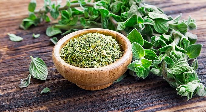 Greek Oregano Herb - 56 grams Cut and Sifted - Greek Oregano from Mount Olympus, Greece - Dried Oregano Leaves - Resealable Bag - 56 grams - Premium Quality (Oregano)