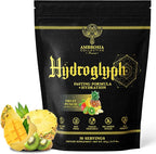 Ambrosia Hydroglyph Fasting Electrolytes Powder | Hydration Drink Mix with Amino Acids | Sugar Free Electrolyte Powder for Fasting & Intra Workout | 30 Servings, Fruit Punch