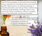 Earth N Pure Levander Essential Oil | 100% Natural & Therapeutic Grade | Undiluted | For Aromatherapy & Relaxation | Stress Relief | Soap, Candle Making | Skincare, DIY & Meditation | Pack of 2 | 15ML