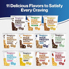 Bootylicious | 25g Protein Muffin | Blueberry | Low Carb, 14g Fiber, Low Glycimic Index, Low Sugar, 2.29 Cup, 12-Pack