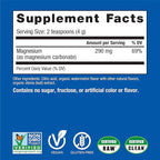 Natural Vitality Calm, Magnesium Supplement, Anti-Stress Drink Mix Powder, Gluten Free, Vegan, & Non-GMO, Watermelon, 16 oz