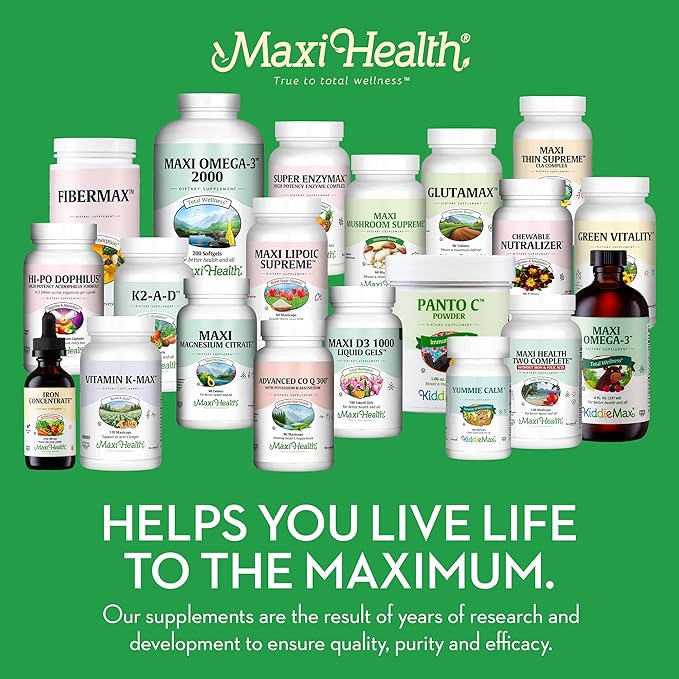 Maxi Health Prenatal Vitamins for Women – One Daily Prenatal Vitamins with Iron, Folate, Choline, Vitamin D3, and Essential Nutrients – High Absorption Supplement – 120 Day Supply