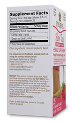 Hyleys Slim Tea Raspberry Flavor - Weight Loss Herbal Supplement Cleanse and Detox - 25 Tea Bags (12 Pack)