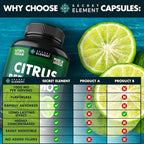 Citrus Bergamot Extract 1000mg for Women and Men – Polyphenol-Rich Bergamot Capsules for Daily Wellness, Antioxidant Support & Healthy Lifestyle, Non-GMO, Gluten Free, 120 Vegan Capsules, Pack of 3