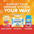 Emergen-C 750mg Vitamin C Gummies for Adults, Immunity Gummies with B Vitamins, Gluten Free, Orange, Tangerine and Raspberry Flavors, Back to School Essentials - 45 Count