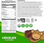 Orgain Organic Kids Nutritional Vegan Protein Shake,Chocolate - Healthy Kids Snacks,8g Plant Protein,23 Vitamins & Minerals,3g Fiber,No Dairy & Soy,Non-GMO,8 Fl Oz Package May Vary,(Pack of 24)