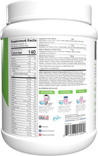 Lean1 Meal Replacement Protein Shake, Strawberry Flavor, 15 Serving Tub