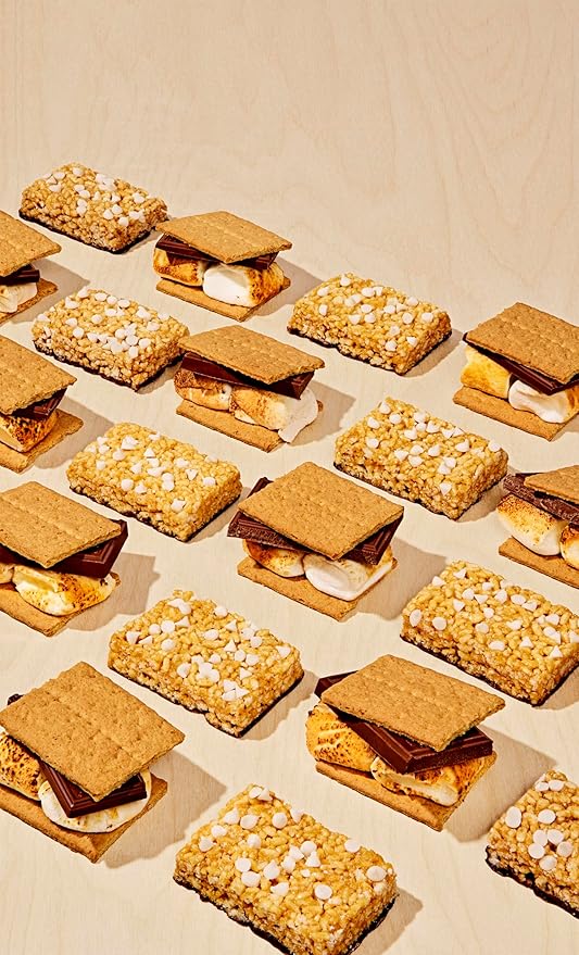 Magic Spoon Treats - 8 High Protein Bars, Smores - High Protein Gluten Free Snack - Sugar& Gluten Free Protein Cereal Bar - Low Carb & Keto Friendly - Healthy Snacks for Adults