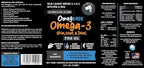 100% Pure Fish Oil for Dogs & Cats (1,545mg Omega 3 per Teaspoon) 16oz. Loaded with EPA & DHA for Joints, Skin & Coat, Itching, Heart & Immune Health. Stronger Than Salmon Oil. Unflavored Omegease.
