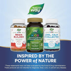 Nature's Way Kids Growing Bones & Muscles Gummy, Supports Healthy Bones & Muscles*, Calcium, Magnesium, Vitamins D3 & K1, Ages 2+, Wildberry, 60 Gummies