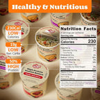 Healspot High Protein Instant Ramen (6 Cups) - 32g Plant-Based Protein, Non-Fried, Low Carb Low Fat, Non-GMO, Keto & Vegan Friendly (Golden-Chicken)