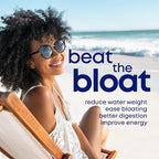 her own Debloat Gummy, Bloating & Gas Relief, Helps Reduce Water Retention, Supports Energy, with Apple Cider Vinegar and Dandelion, Gluten and Soy Free, Vegan, 60 Gummies, 60 Servings, (Pack of 2)