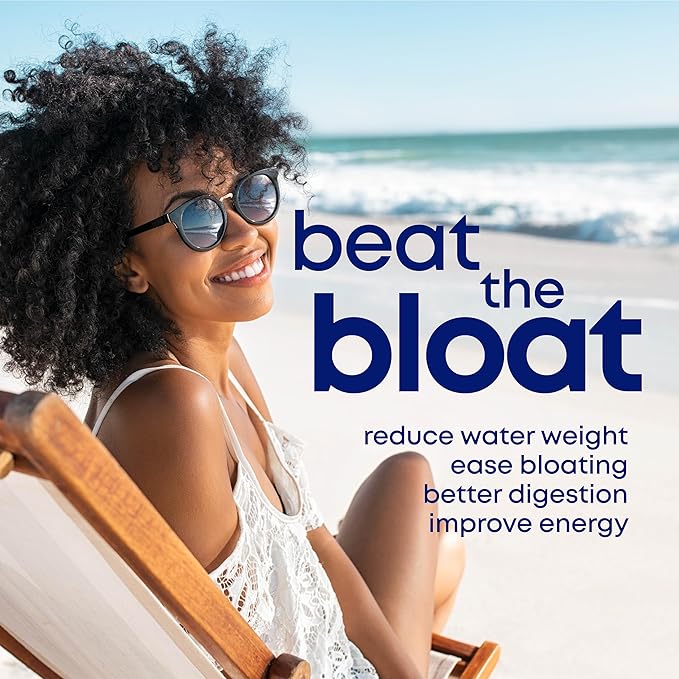 her own Debloat Gummy, Bloating & Gas Relief, Helps Reduce Water Retention, Supports Energy, with Apple Cider Vinegar and Dandelion, Gluten and Soy Free, Vegan, 60 Gummies, 60 Servings, (Pack of 2)