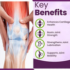 Joint Support Supplement with Glucosamine Chondroitin MSM Turmeric Boswellia - for Men and Women - Promotes Mobility, Flexibility, and Comfort - Made in USA - 90 Capsules