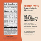 AL DENTE Carba-Nada Roasted Fettuccine, Garlic, 10 Ounce (Pack of 6) (lwrg)