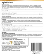 Vita Flex Pro Hylamotion Hyaluronic Acid Horse Joint Supplement; Ideal for Aging, Training or Competition Horses, 2.5 Pounds