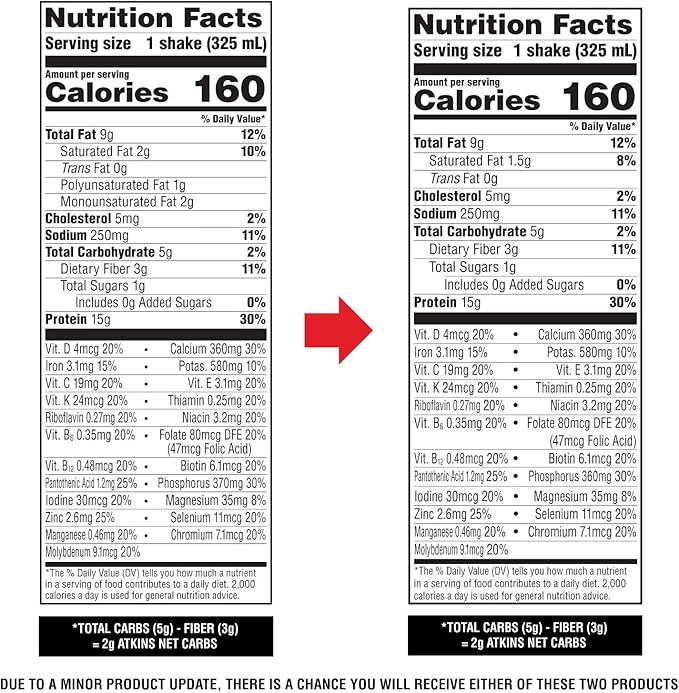 Atkins Milk Chocolate Delight High Protein Shake, 15g Protein, 2g Net Carb, 1g Sugar, Keto Friendly, Chocolate Flavored Protein Shakes, 12 Count