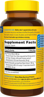 Nature Made 3-in-1 Joint Comfort Capsules, Chaste Tree, Ginger & Boswellia, Joint Supplements for Men and Women, 30 Capsules, 30 Day Supply