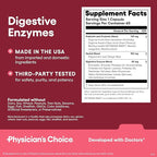 Physician's CHOICE Gut Guardian Bundle: Advanced Bloating & Digestion Support with 60 Billion Probiotic, Digestive Enzymes & Bloat + Gas Probiotic - Daily Gut Health Support for Women and Men