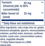 Life Extension Bloat Relief, Artichoke, Ginger, Fennel and Turmeric for Digestive Health, Supports Bloating Relief and Promotes Digestive Comfort, Gluten Free, Non-GMO, 60 softgels