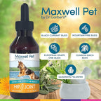 DR.GARBER'S Maxwell Pet Hip & Joint for Dogs - The First Natural Biotherapy Supplement Drops to Support and Restore Hip & Joint Health, Repair and Ease Hip & Joint Pain, & Improve Mobility – 90ml