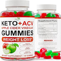 Keto ACV Gummies Advanced Weight Loss - ACV Keto Gummies for Weight Loss - Keto Gummy Supplement for Women and Men - Cleanse - Detox - Apple Cider Vinegar - Made in USA